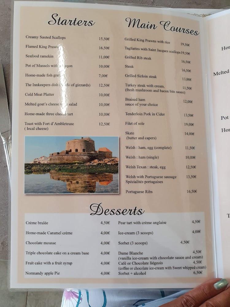 L'Auberge des Trois Pays - Menu Image 3